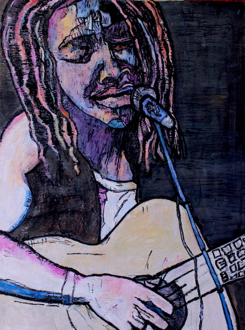 Beautiful Painting of "Tracy Chapman" An Amalee Original